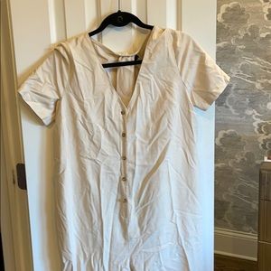 Hatch Noelle Washed Twill Jumpsuit